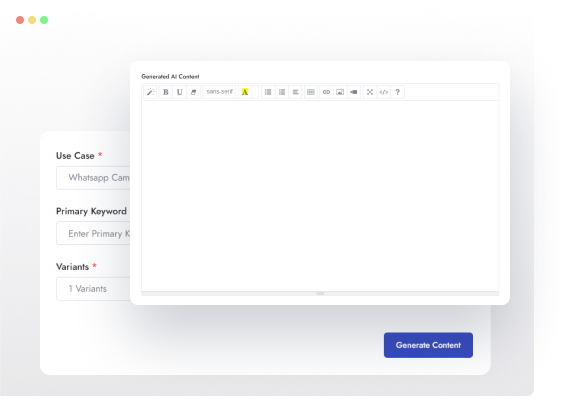 Interfaz Fácil de Usar para Gestionar Todas Tus Campañas